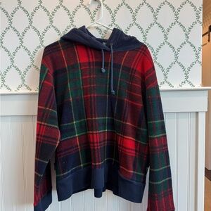 Polo Ralph Lauren Multicolor Plaid Hooded Sweater